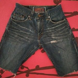 Custom Levi's Bootcut Jeans Shorts